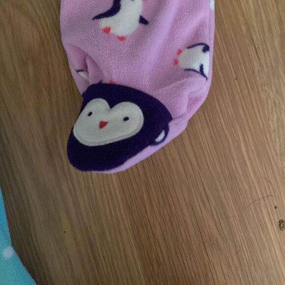 Carters micro fleece footie pajama one piece 3M - Picture 5 of 10